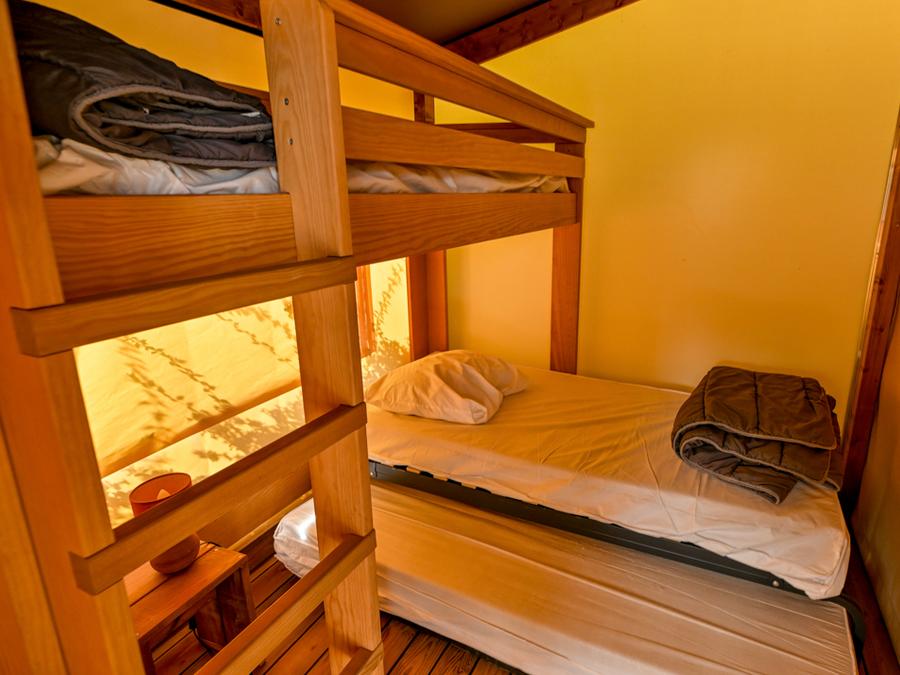 Bungalow 5 personnes - Bungalow toile et bois 6