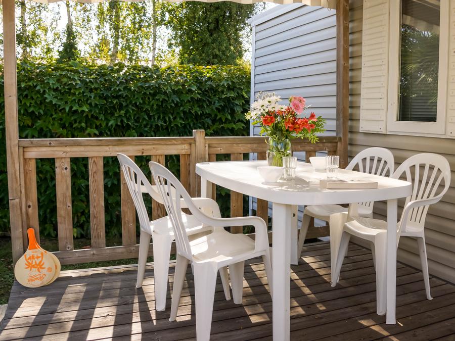 Mobilhome 4 personnes - Mobil-home Ibiza 2 chambres avec terrasse 1/4 pers 1