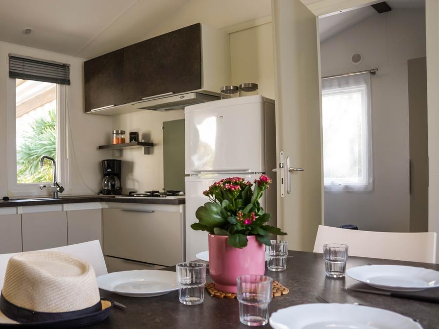Mobilhome 4 personnes - Mobil-home Ibiza 2 chambres avec terrasse 1/4 pers 2