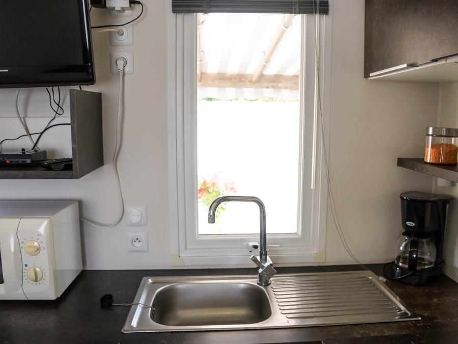 Mobilhome 4 personnes - Mobil-home Ibiza 2 chambres avec terrasse 1/4 pers 5