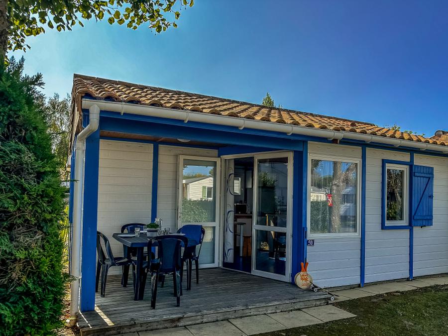 Chalet 4 personnes - Chalet Azur 2 chambres terrasse intégrée 1/4 pers 0