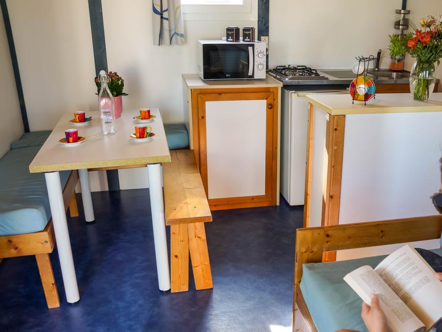 Chalet 4 personnes - Chalet Azur 2 chambres terrasse intégrée 1/4 pers 4