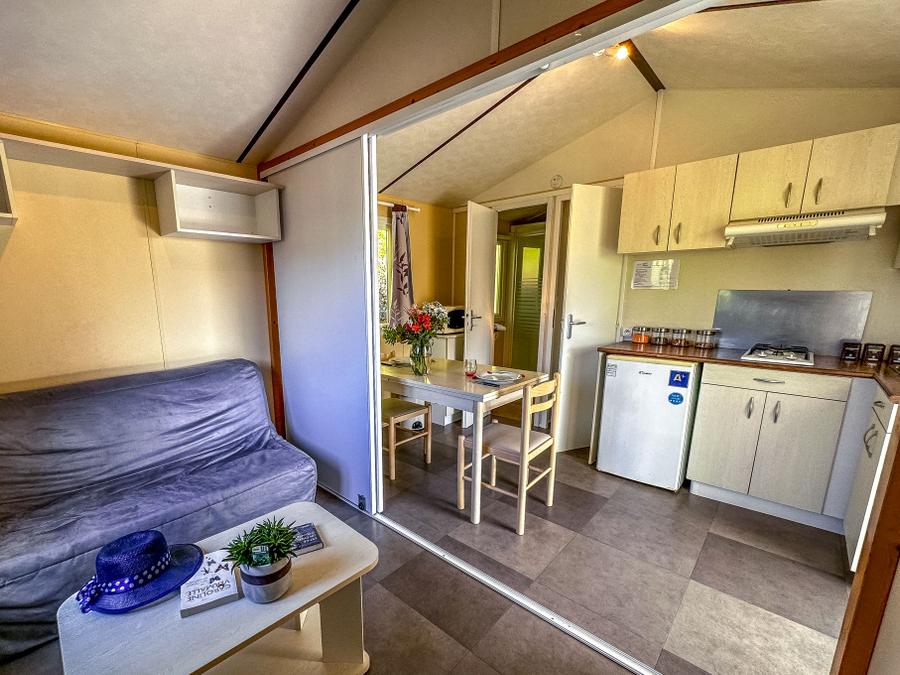 Mobilhome 2 personnes - Mobil-home Bikini 1 chambre avec terrasse 1/2 pers 3