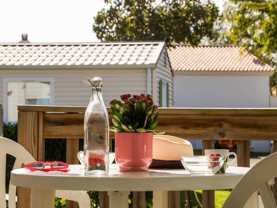 Mobilhome 2 personnes - Mobil-home Bikini 1 chambre avec terrasse 1/2 pers 1