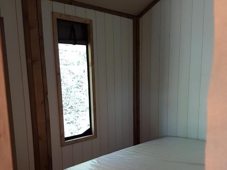 Tente en toile et en bois 4 personnes - Lodge Cambodgia 2 chambres 1/4 pers 6