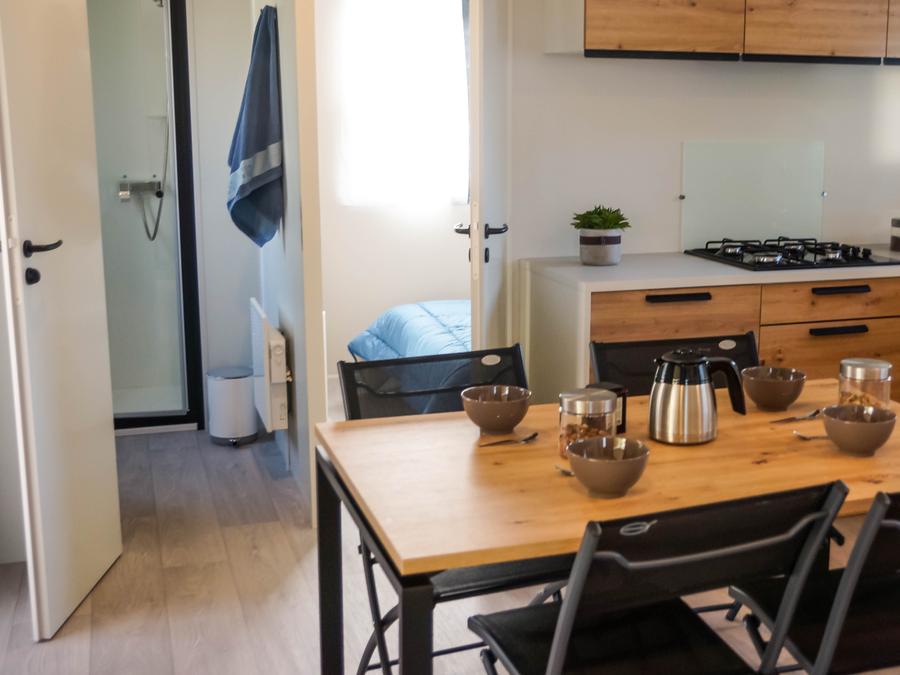 Mobilhome 5 personnes - Mobil-home Toscane 2 chambres avec terrasse 1/5 pers 9