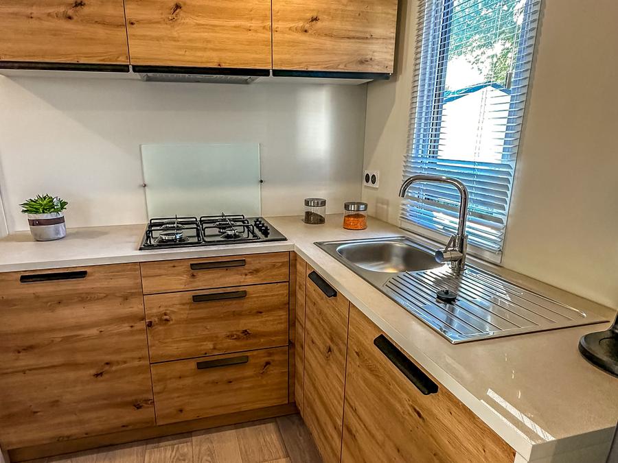 Mobilhome 5 personnes - Mobil-home Toscane 2 chambres avec terrasse 1/5 pers 3