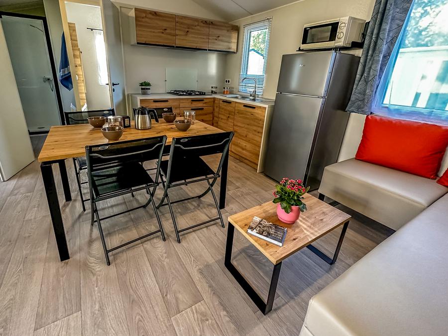 Mobilhome 5 personnes - Mobil-home Toscane 2 chambres avec terrasse 1/5 pers 4