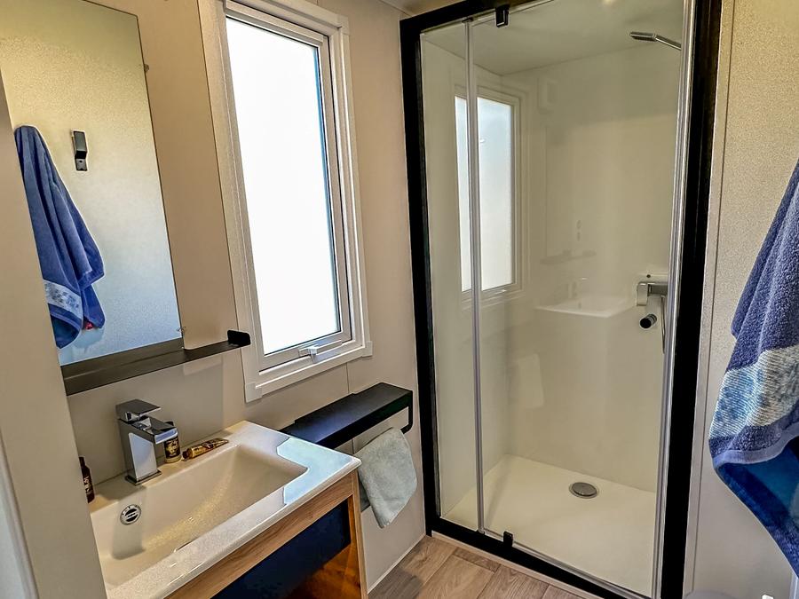 Mobilhome 5 personnes - Mobil-home Toscane 2 chambres avec terrasse 1/5 pers 5