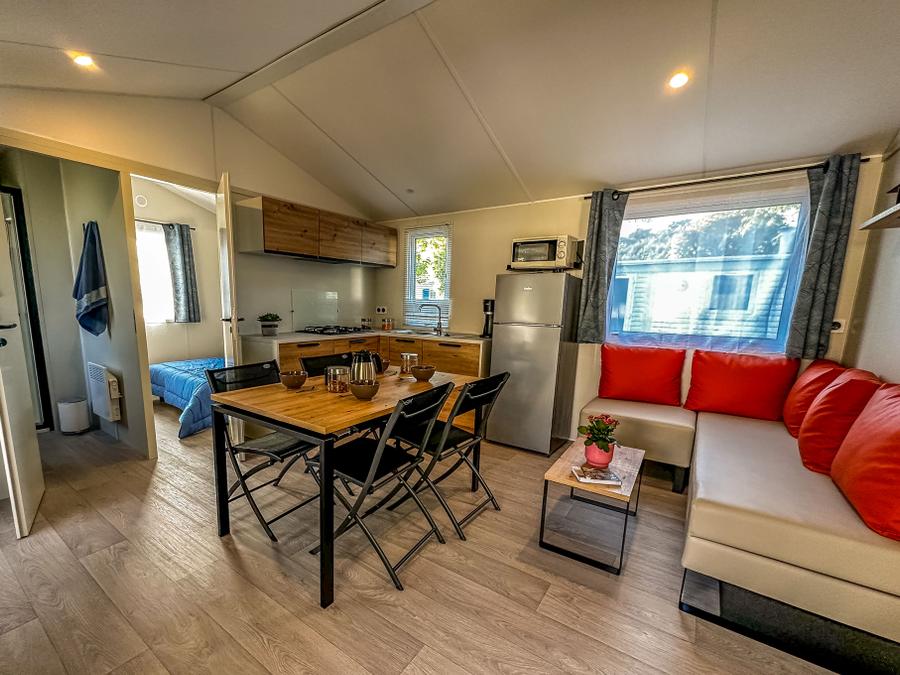 Mobilhome 5 personnes - Mobil-home Toscane 2 chambres avec terrasse 1/5 pers 2