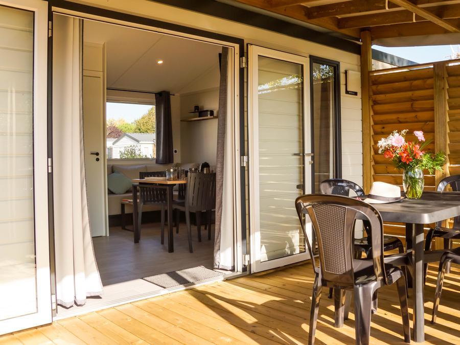 Mobilhome 4 personnes - Mobil-home BAHIA 2 chambres avec terrasse 1/4 pers 2