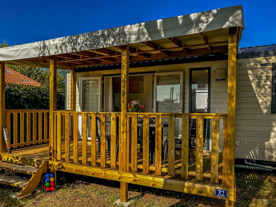Mobilhome 4 personnes - Mobil-home BAHIA 2 chambres avec terrasse 1/4 pers 0