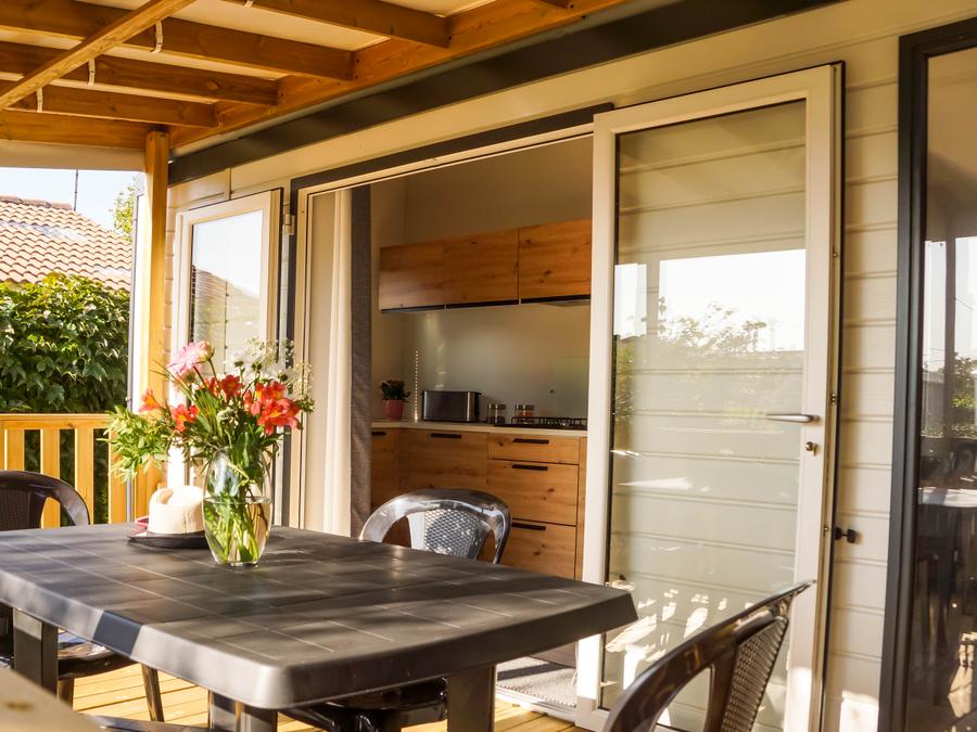 Mobilhome 4 personnes - Mobil-home BAHIA 2 chambres avec terrasse 1/4 pers 1