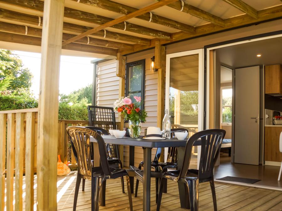 Mobilhome 4 personnes - Mobil-home O HARA 804 2 chambres avec terrasse 1/4 pers 2