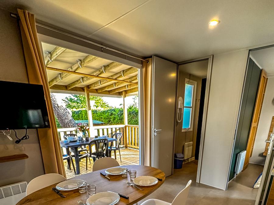 Mobilhome 4 personnes - Mobil-home O HARA 804 2 chambres avec terrasse 1/4 pers 3