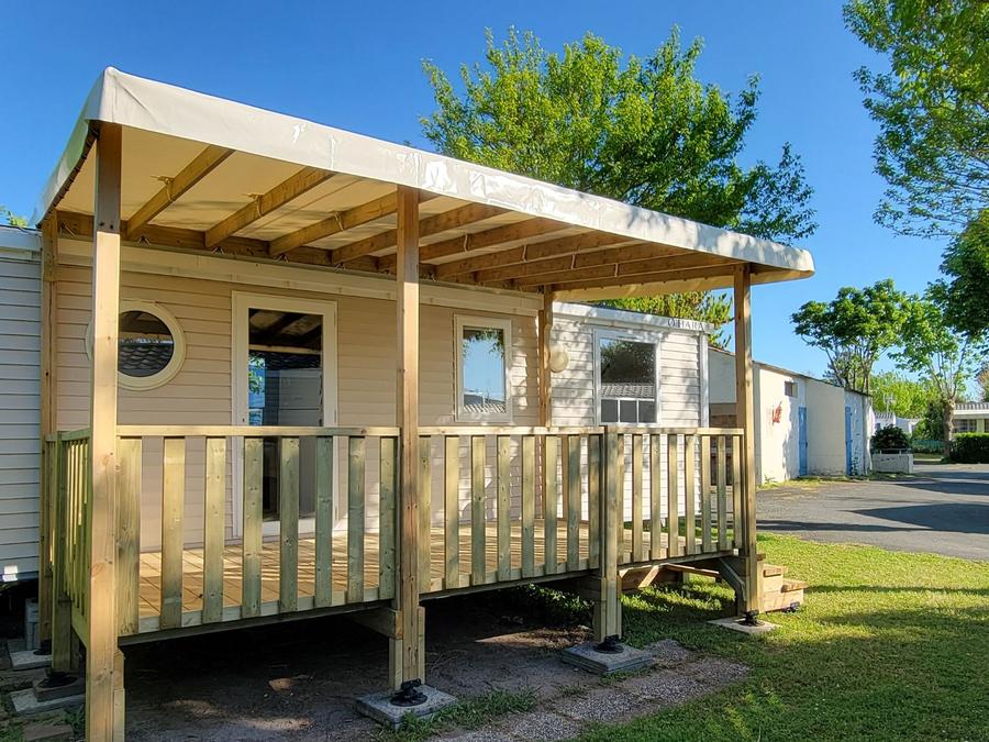 Mobilhome 6 personnes - Mobil-home O HARA 3 chambres avec terrasse 1/6 pers 0
