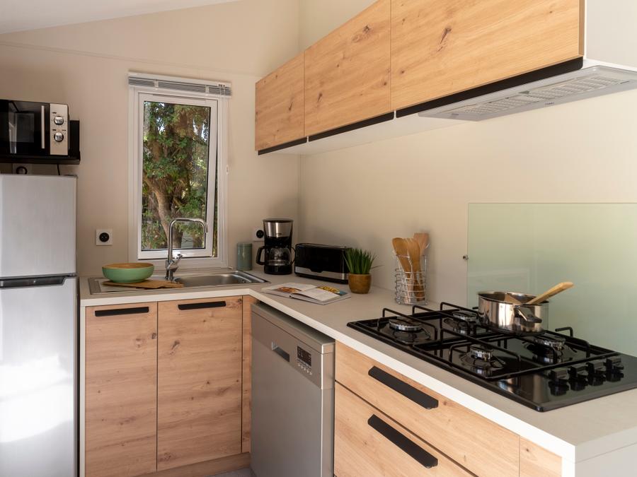 Mobilhome 4 personnes - Cottage Privilège TV LV - 2 chambres - 4 personnes 5