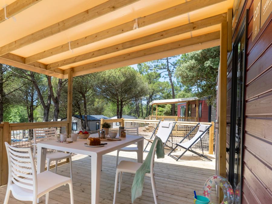 Mobilhome 4 personnes - Cottage Privilège TV LV - 2 chambres - 4 personnes 2