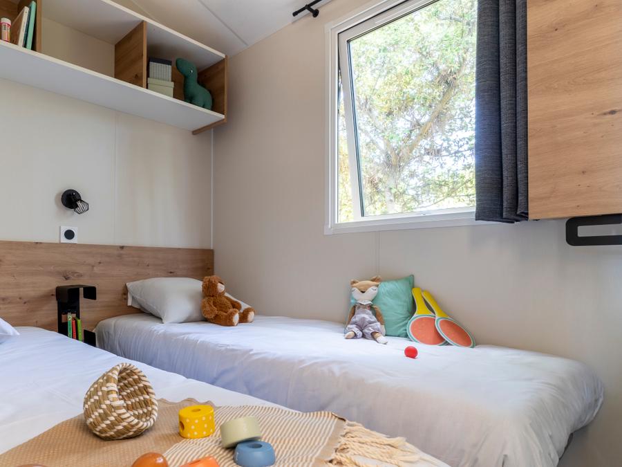 Mobilhome 4 personnes - Cottage Privilège TV LV - 2 chambres - 4 personnes 6
