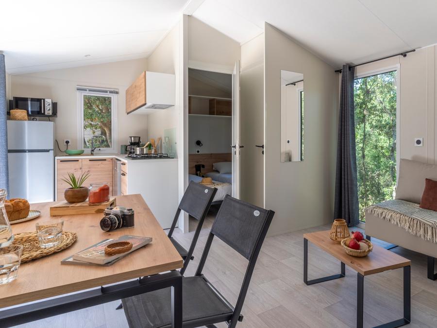 Mobilhome 4 personnes - Cottage Privilège TV LV - 2 chambres - 4 personnes 4