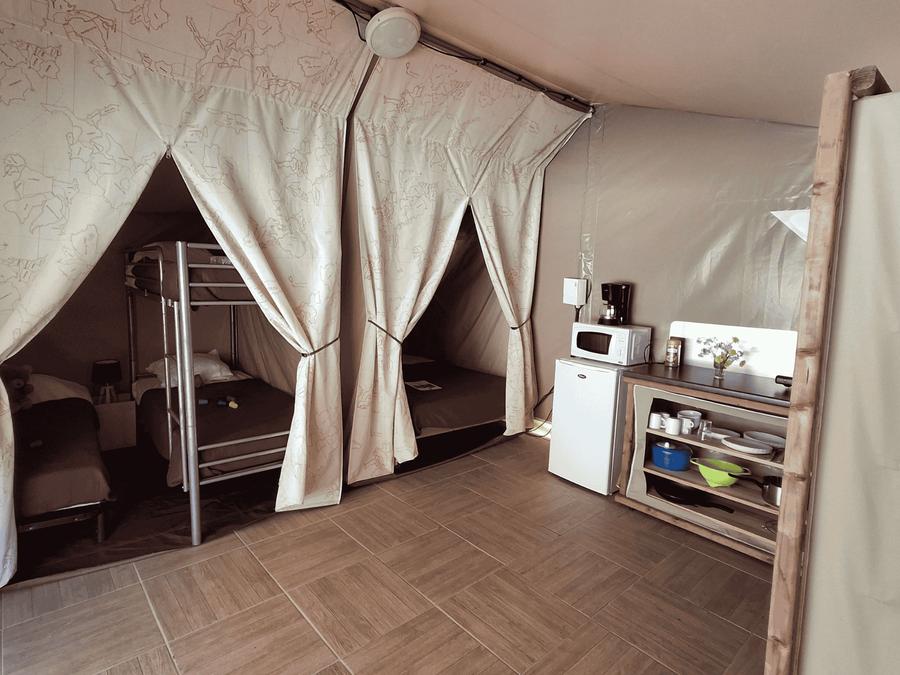 Bungalow toilé 5 personnes - TENTE CANADA 6