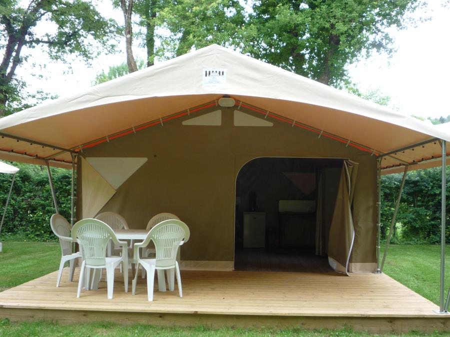 Bungalow toilé 5 personnes - TENTE CANADA 0