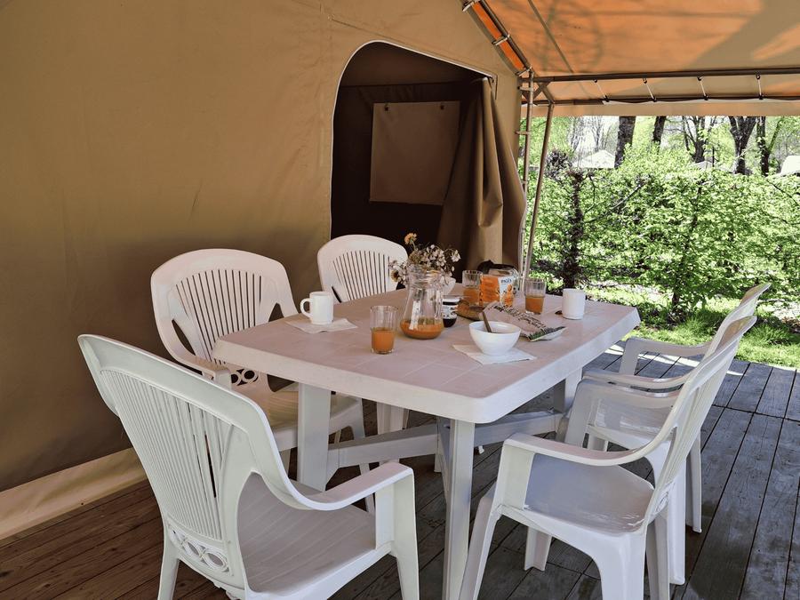 Bungalow toilé 5 personnes - TENTE CANADA 5