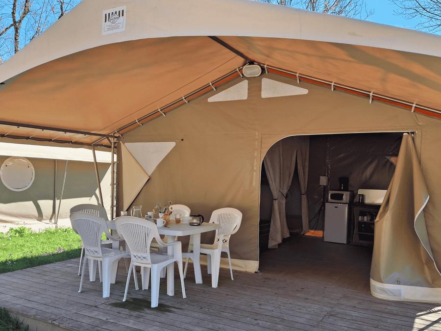 Bungalow toilé 5 personnes - TENTE CANADA 4