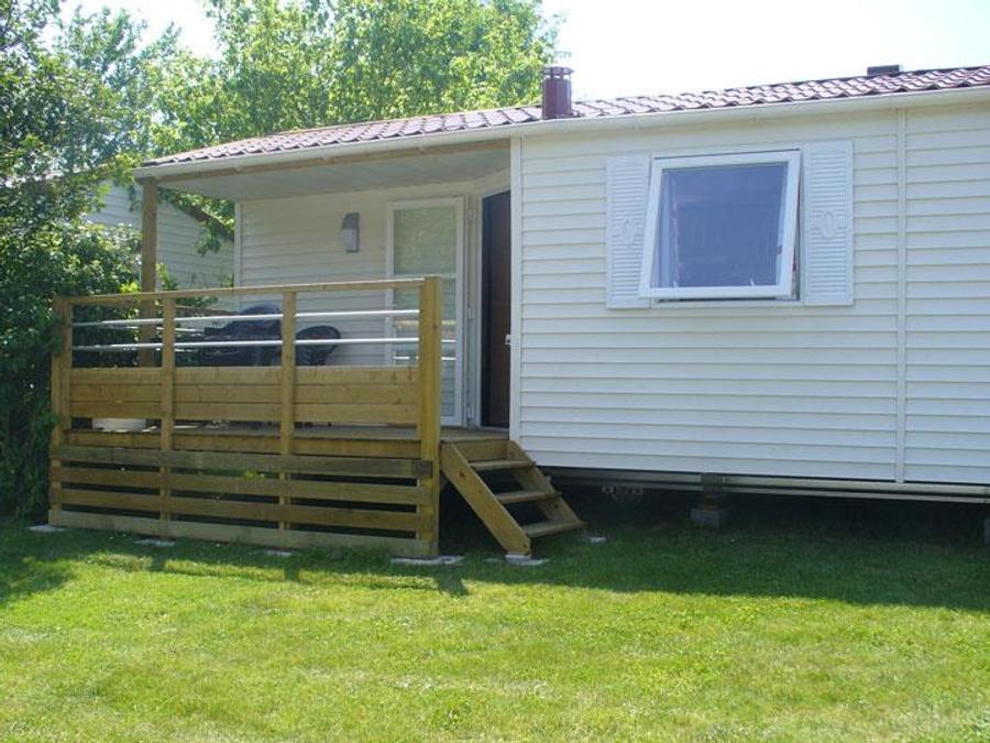 Mobilhome 4 personnes - LOCATION MOBILHOME TI 26m² avec terrasse semi-couverte (2 chambres) 4 pers. CONFORT 4 pers 0