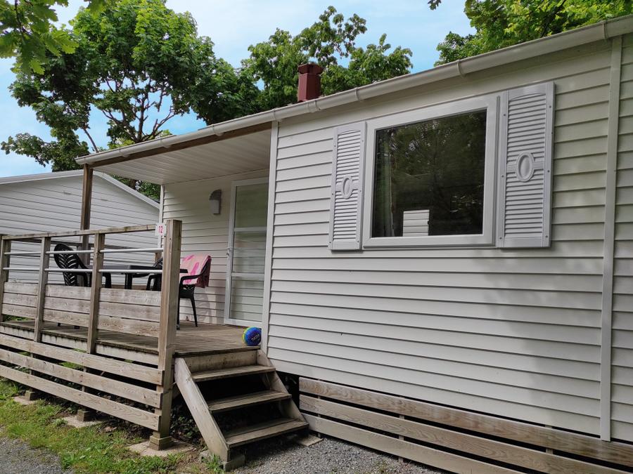 Mobilhome 4 personnes - LOCATION MOBILHOME TI 26m² avec terrasse semi-couverte (2 chambres) 4 pers. CONFORT 4 pers 5