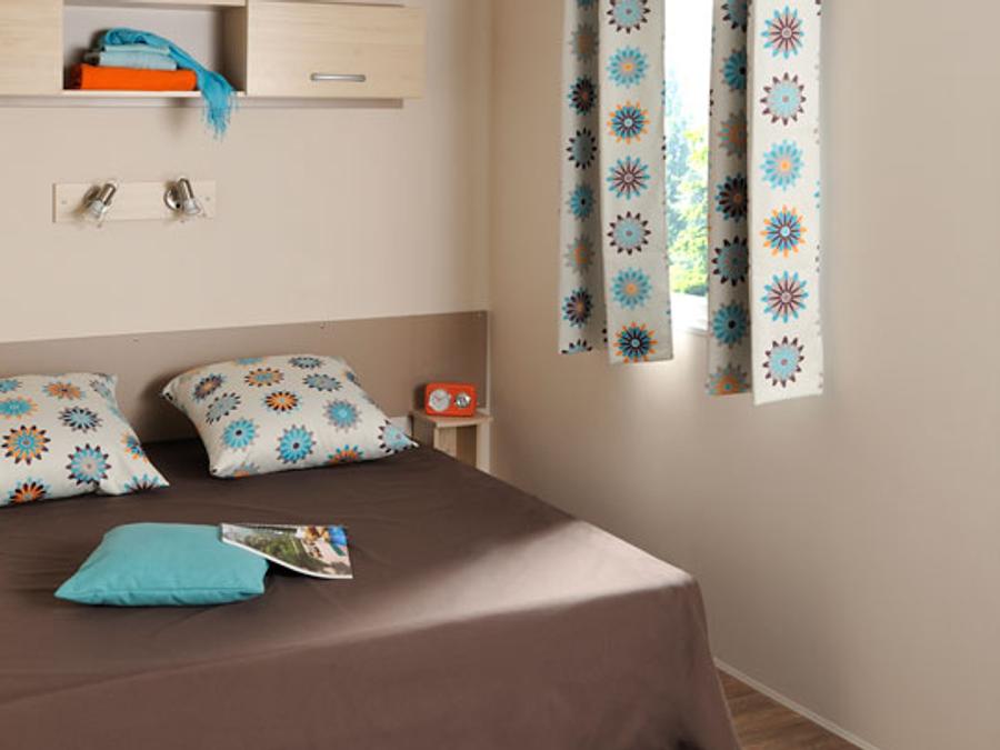 Mobilhome 6 personnes - LOCATION MOBILHOME TI 32m² avec terrasse semi-couverte (3 chambres) ECO 6 pers 3