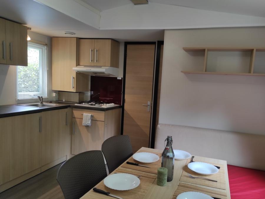 Mobilhome 6 personnes - LOCATION MOBILHOME TI 32m² avec terrasse semi-couverte (3 chambres) ECO 6 pers 6