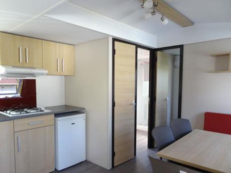 Mobilhome 6 personnes - LOCATION MOBILHOME TI 32m² avec terrasse semi-couverte (3 chambres) ECO 6 pers 1