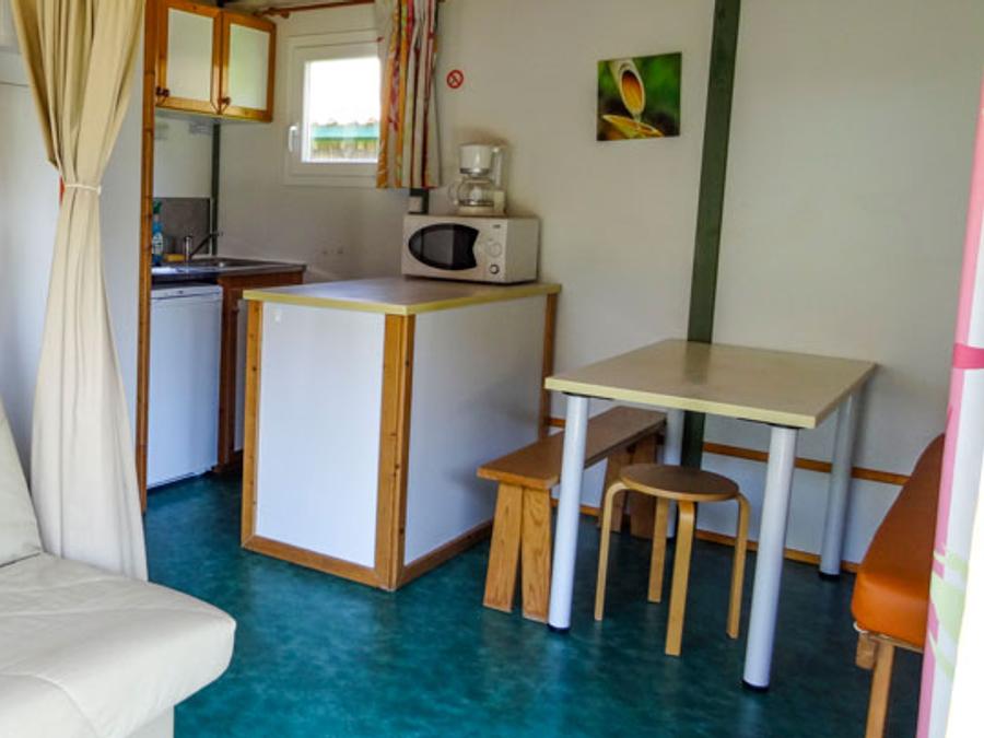 Chalet 6 personnes - LOCATION CHALET 28m² TV (2 chambres) CONFORT 4/6 pers 5