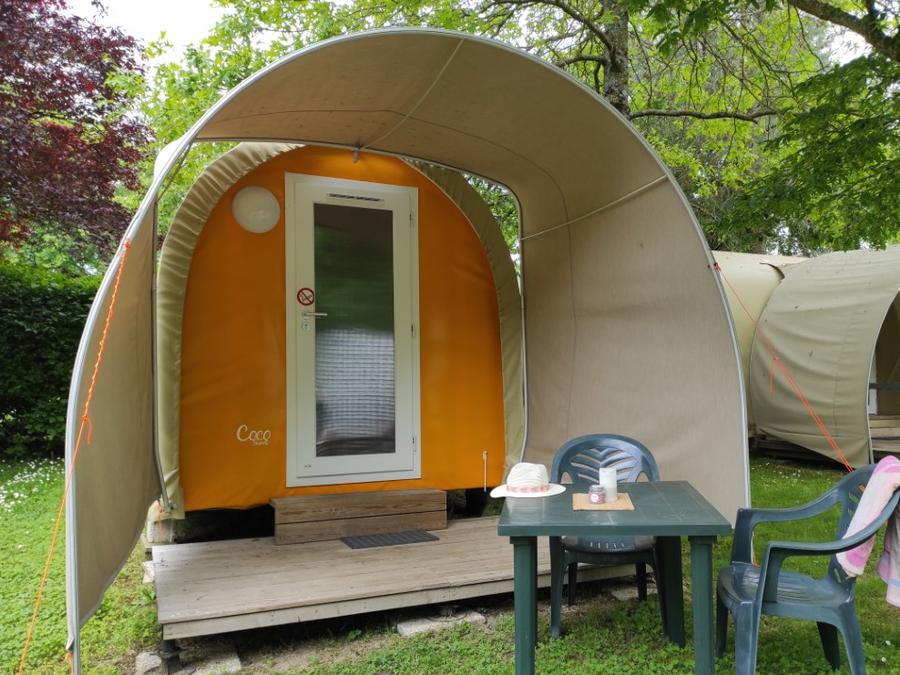 Hébergement 2 personnes - Coco Sweet 1 chambre sans sanitaires (sanitaires communs du camping) 2 pers 8