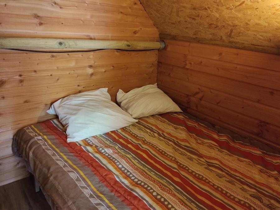 Tente 7 personnes - LOCATION TENTE LODGE 24m² (3 chambres + mezzanine) 7 pers 9