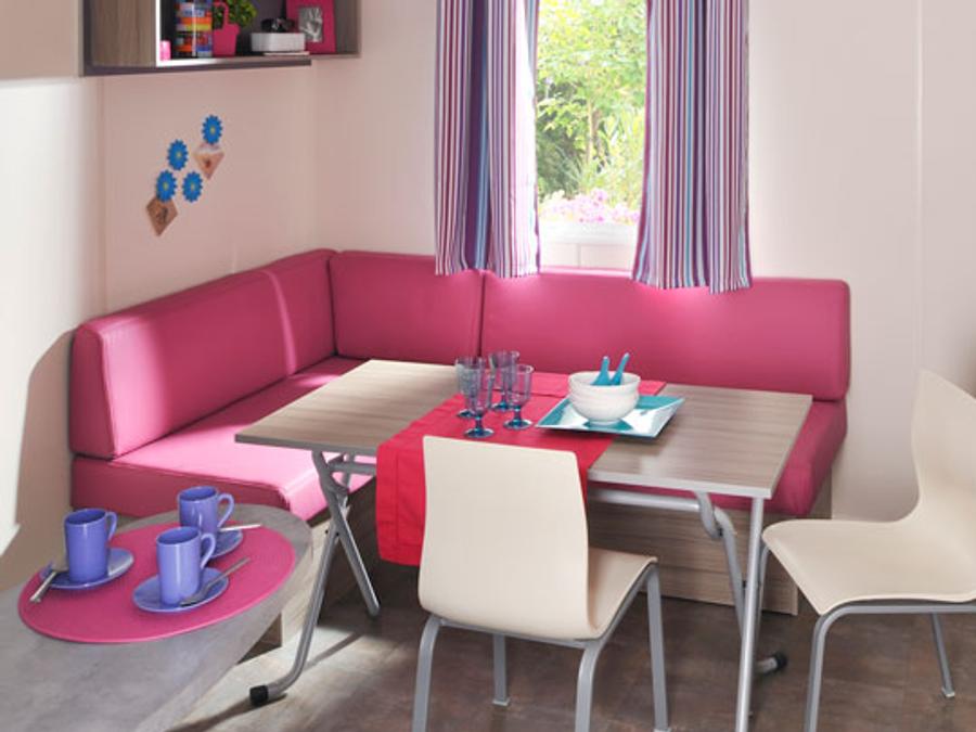 Mobilhome 4 personnes - LOCATION MOBILHOME 28m² (2 chambres) 4 pers. TV - CONFORT 4 pers 2