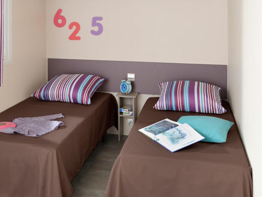 Mobilhome 4 personnes - LOCATION MOBILHOME 28m² (2 chambres) 4 pers. TV - CONFORT 4 pers 4