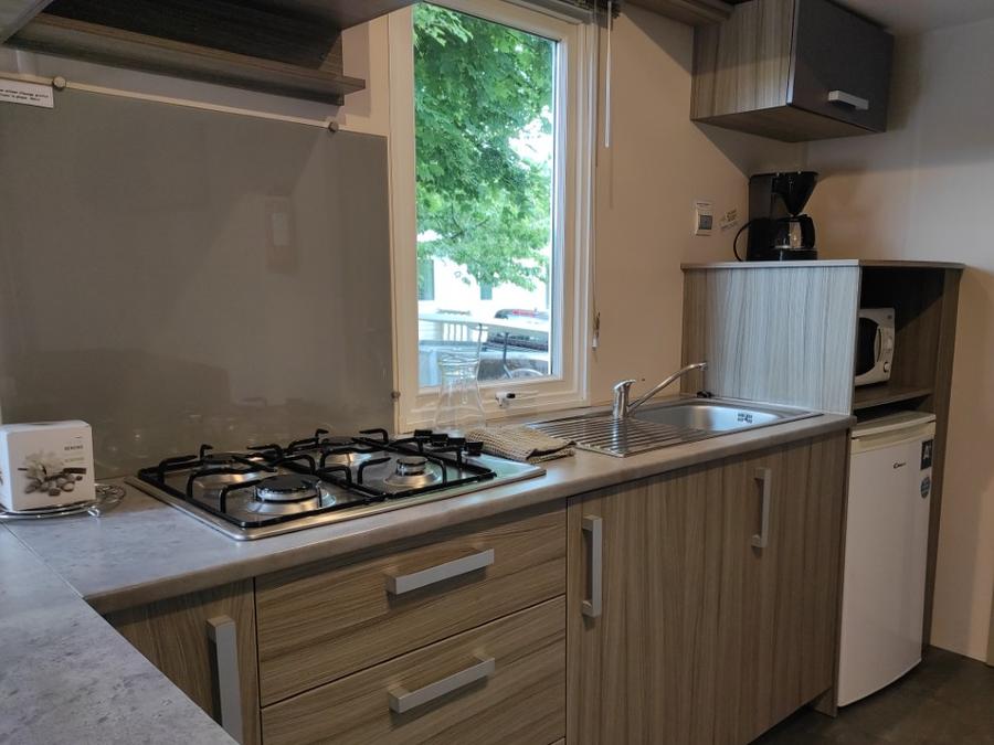 Mobilhome 4 personnes - LOCATION MOBILHOME 28m² (2 chambres) 4 pers. TV - CONFORT 4 pers 8