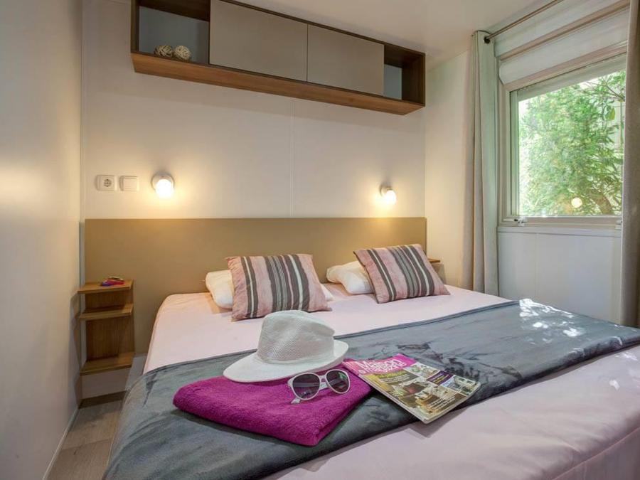 Mobilhome 8 personnes - LOCATION MOBILHOME 40M² (3 chambres - 2 SDB) PREMIUM TV CLIMATISATION LAVE VAISSELLE 6/8 pers 3