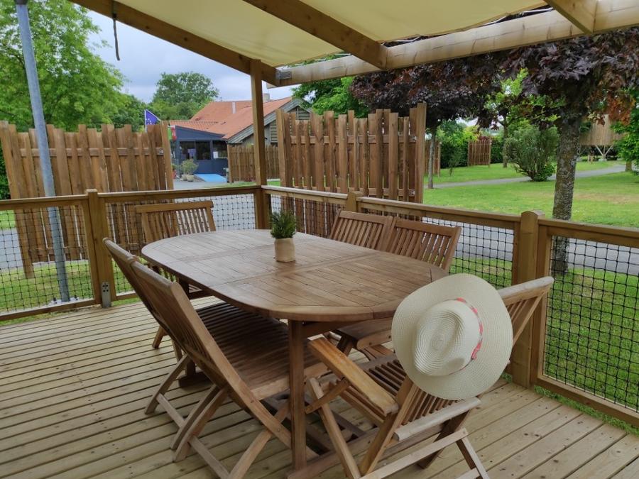 Mobilhome 8 personnes - LOCATION MOBILHOME 40M² (3 chambres - 2 SDB) PREMIUM TV CLIMATISATION LAVE VAISSELLE 6/8 pers 12