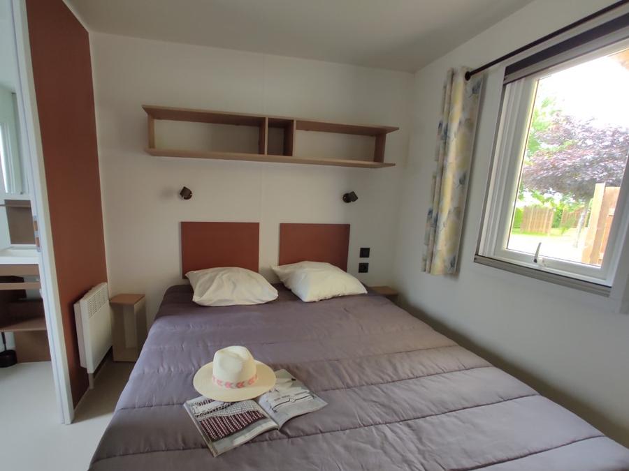 Mobilhome 8 personnes - LOCATION MOBILHOME 40M² (3 chambres - 2 SDB) PREMIUM TV CLIMATISATION LAVE VAISSELLE 6/8 pers 14
