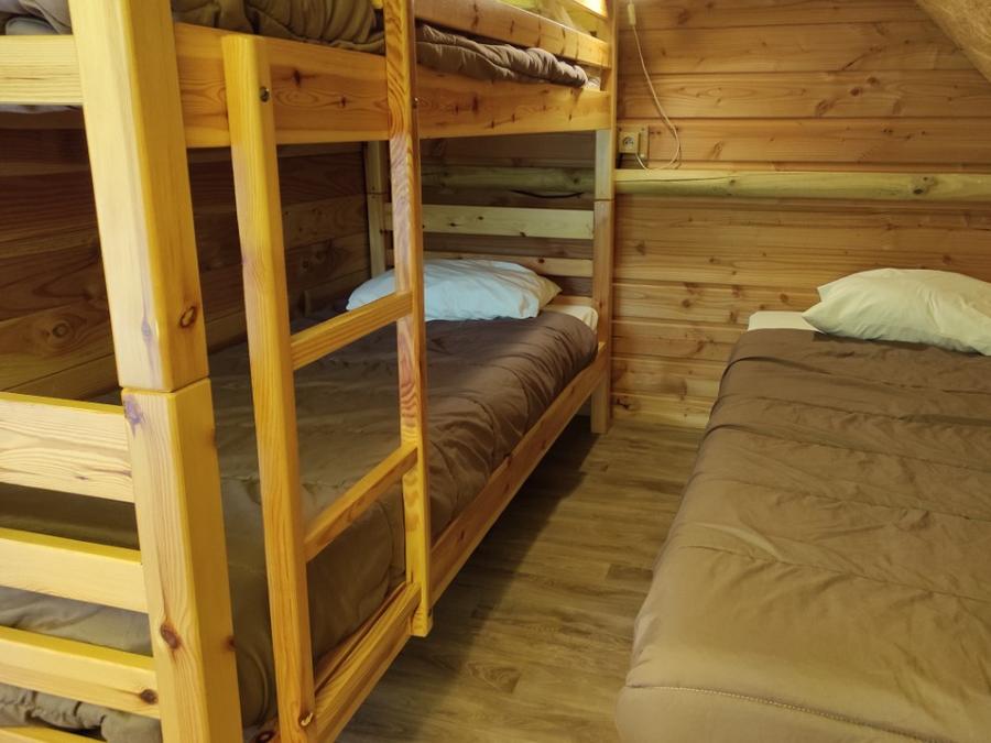 Tente 5 personnes - LOCATION TENTE LODGE 20m² (2 chambres) 4/5 pers 8