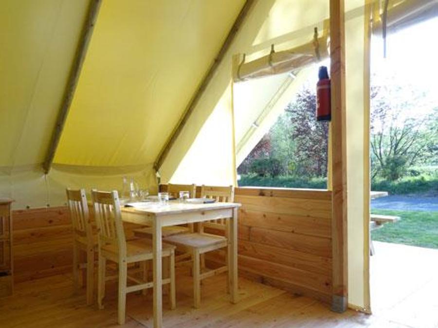 Tente 5 personnes - LOCATION TENTE LODGE 20m² (2 chambres) 4/5 pers 2