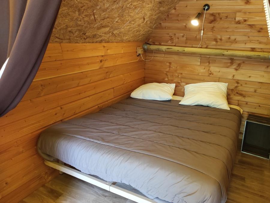 Tente 5 personnes - LOCATION TENTE LODGE 20m² (2 chambres) 4/5 pers 7