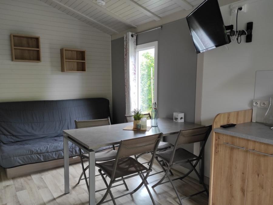 Chalet 7 personnes - LOCATION CHALET 30m² (2 chambres) TV CONFORT 5/7 pers 7