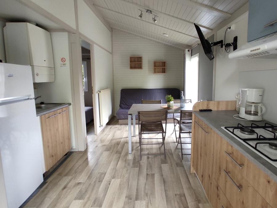 Chalet 7 personnes - LOCATION CHALET 30m² (2 chambres) TV CONFORT 5/7 pers 4