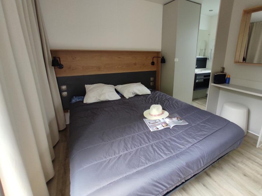 Mobilhome 6 personnes - Mobilhome 4/6 personnes 2 chambres 2 SDB PREMIUM TV CLIMATISATION LAVE VAISSELLE 6 pers 11