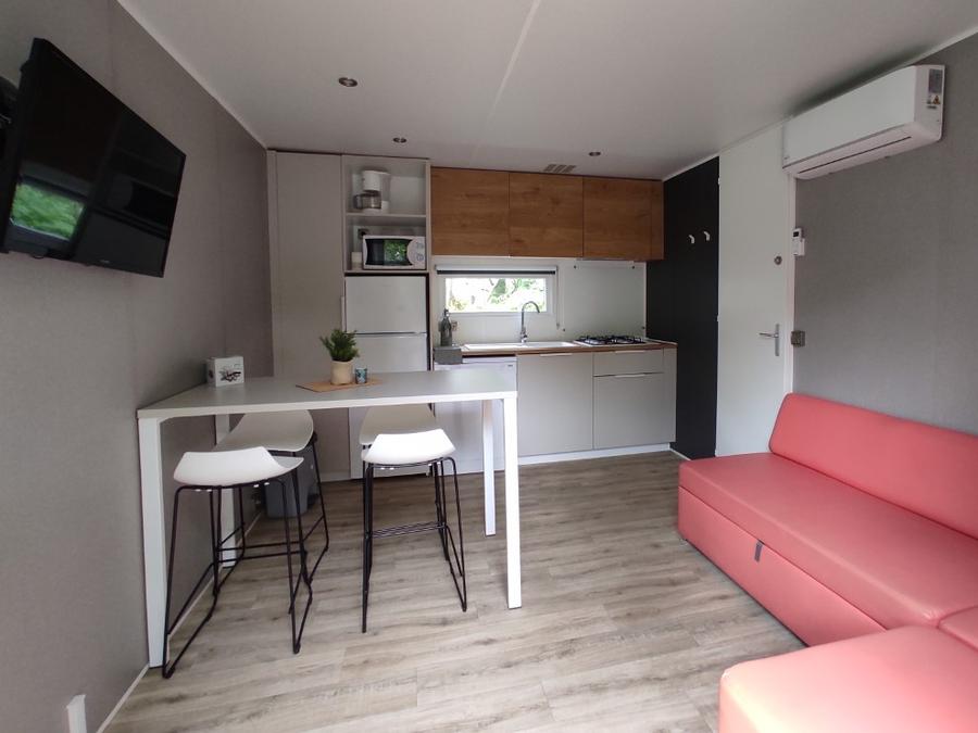 Mobilhome 6 personnes - Mobilhome 4/6 personnes 2 chambres 2 SDB PREMIUM TV CLIMATISATION LAVE VAISSELLE 6 pers 9
