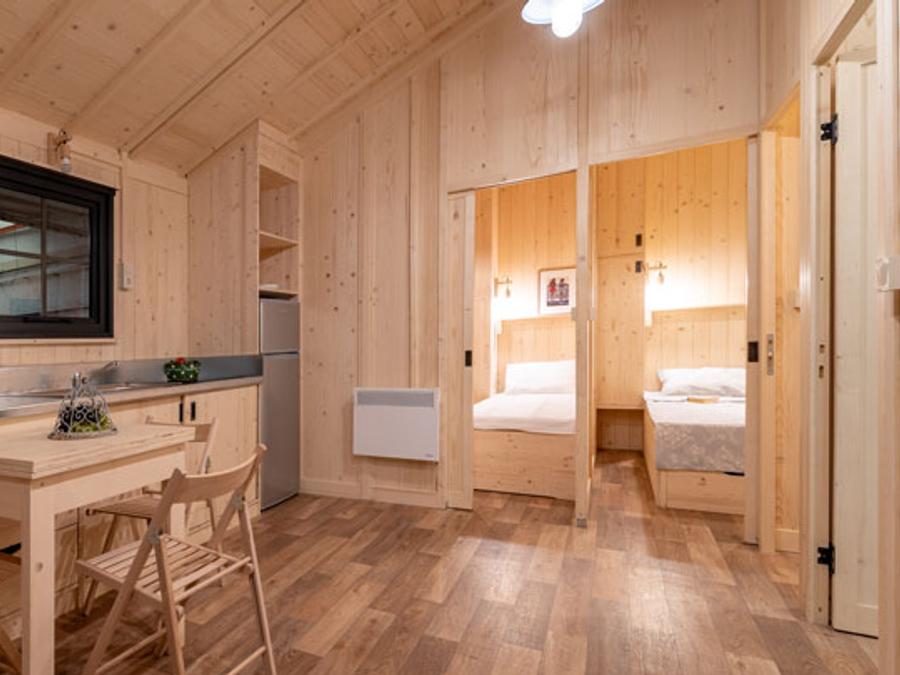 Chalet 7 personnes - CABANE LODGE PREMIUM BORA BORA 3 CH 7 PERS CLIM TV LAVE VAISSELLE 7 pers 6